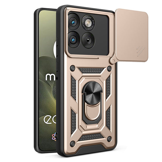 Husa de protectie Techsuit CamShield Series compatibil cu Motorola Edge 70, Auriu