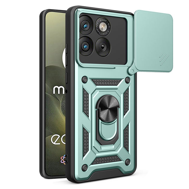 Husa de protectie Techsuit CamShield Series compatibil cu Motorola Edge 70, Verde