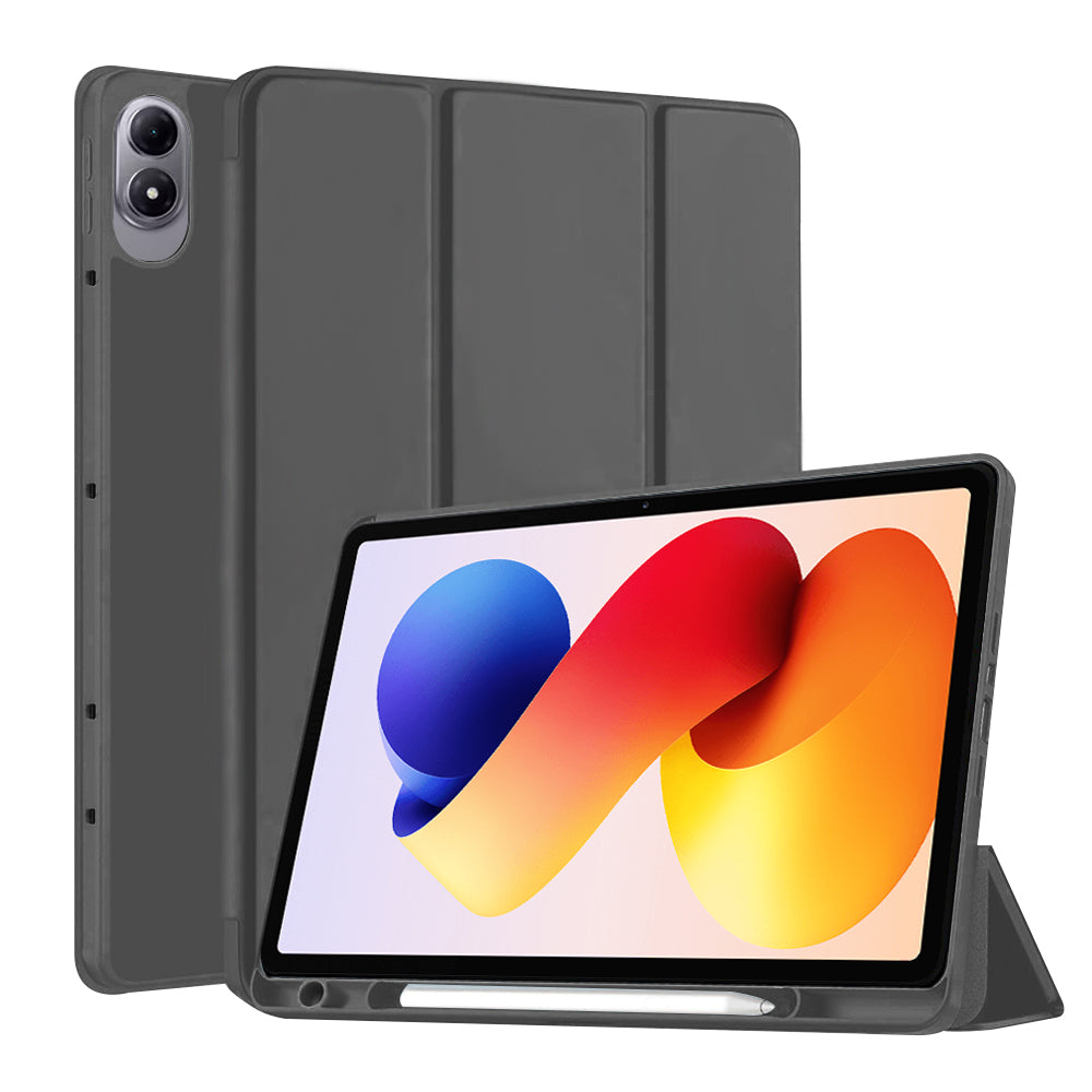 Husa de protectie tableta Techsuit Flex Trifold (with Pencil Holder) compatibil cu Xiaomi Redmi Pad 2 Pro, Negru