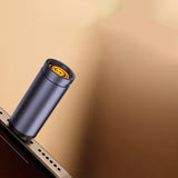 Gadget Techsuit Mini Cigarette Lighter SmokeX (ML1), Type-C, 6W, Aluminum Alloy, Portable, Gri