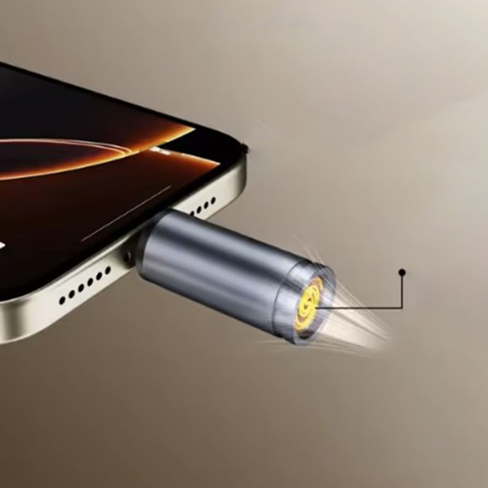 Gadget Techsuit Mini Cigarette Lighter SmokeX (ML1), Type-C, 6W, Aluminum Alloy, Portable, Gri