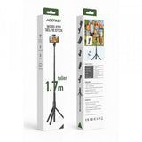 Selfie Stick Acefast (E31), Trepied Automat, 177cm, Negru