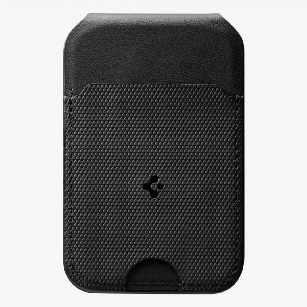 Suport Spigen Card MagSafe Slim Fold Tripod S314-2 (AFA10406), for Phone, Universal, Magnetic, Stand, PU Leather, Negru
