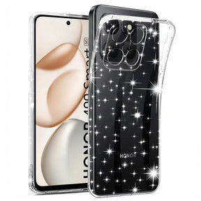 Husa de protectie Techsuit SparkleSkin Series compatibil cu Honor 400 Smart 5G / 400 Smart 4G / X7d 4G, Transparent