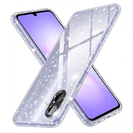 Husa de protectie Techsuit SparkleSkin Series compatibil cu Samsung Galaxy A07 4G, Transparent