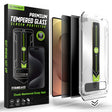 Folie de protectie Techsuit TitanGlass CrystalHD (set de 2) compatibil cu Samsung Galaxy S25 Ultra, Privacy