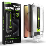 Folie de protectie Techsuit TitanGlass CrystalHD compatibil cu Samsung Galaxy S25 Ultra, Privacy