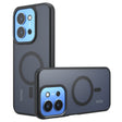 Husa de protectie Techsuit PureFrost MagSafe compatibil cu Xiaomi Redmi 15C 4G / Redmi 15C 5G, Negru Mat