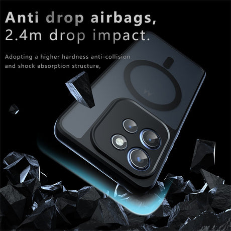 Husa de protectie Techsuit PureFrost MagSafe compatibil cu Motorola Edge 50 Neo / Edge 60 Neo / Motorola ThinkPhone 25, Negru Mat