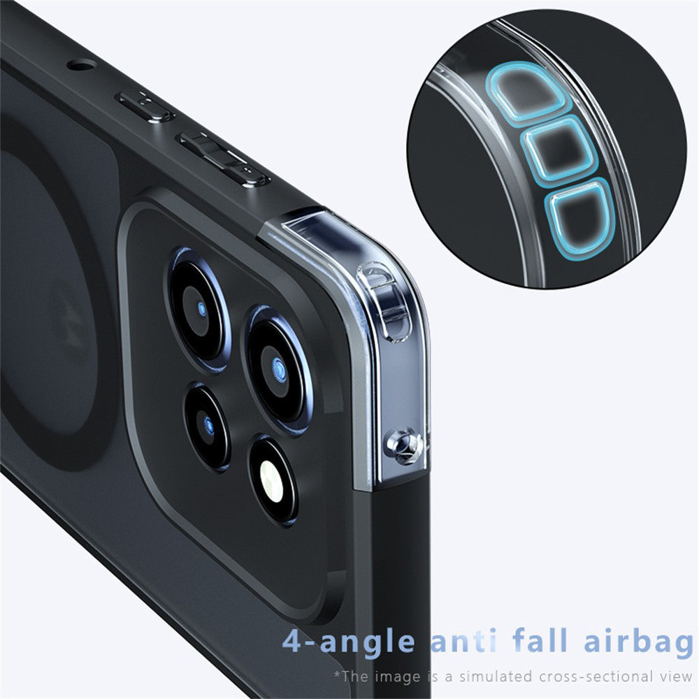 Husa de protectie Techsuit PureFrost MagSafe compatibil cu Motorola Edge 50 Neo / Edge 60 Neo / Motorola ThinkPhone 25, Negru Mat