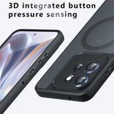 Husa de protectie Techsuit PureFrost MagSafe compatibil cu Motorola Edge 50 Neo / Edge 60 Neo / Motorola ThinkPhone 25, Negru Mat