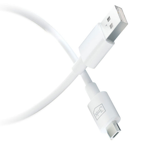 Cablu 3mk Hyper, USB-A to Micro-USB, 5V, 2.4A, 1.2m, Negru