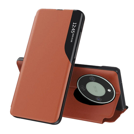 Husa de protectie Techsuit eFold Series compatibil cu Honor Magic8 Lite, Portocaliu