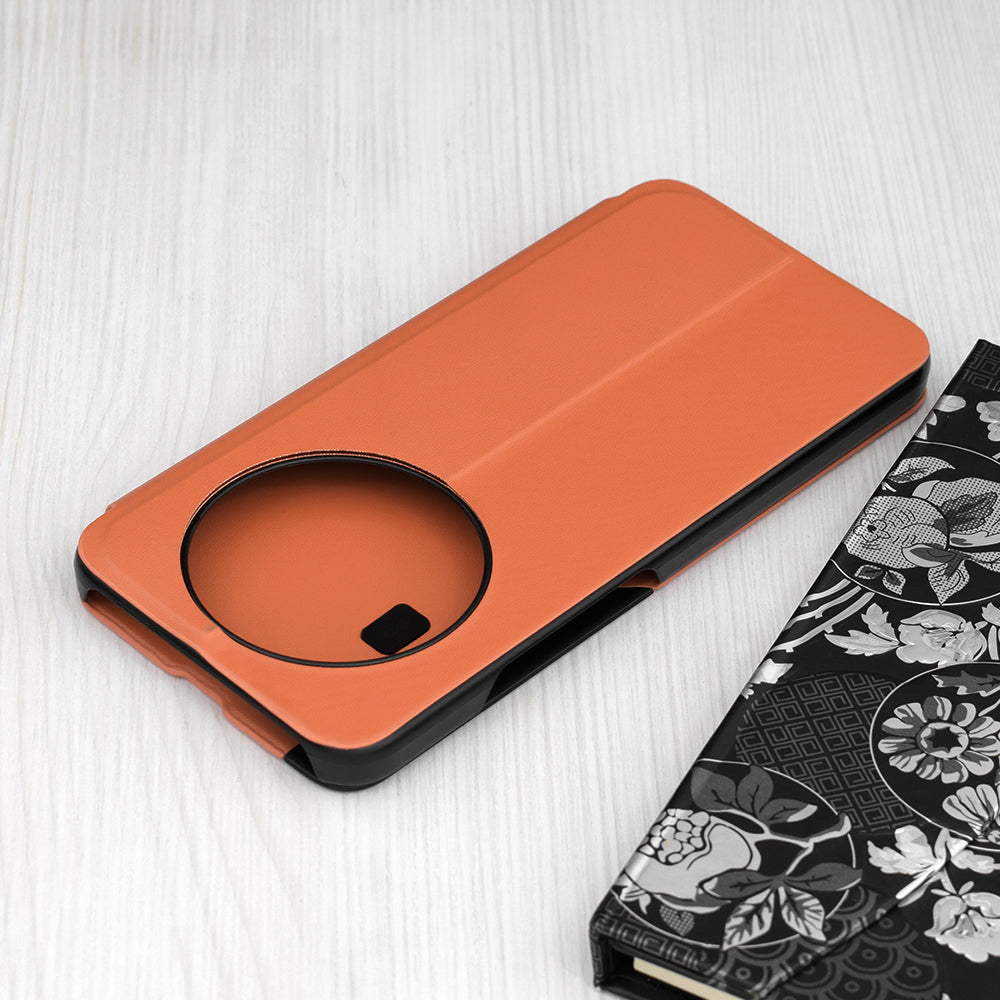 Husa de protectie Techsuit eFold Series compatibil cu Honor Magic8 Lite, Portocaliu