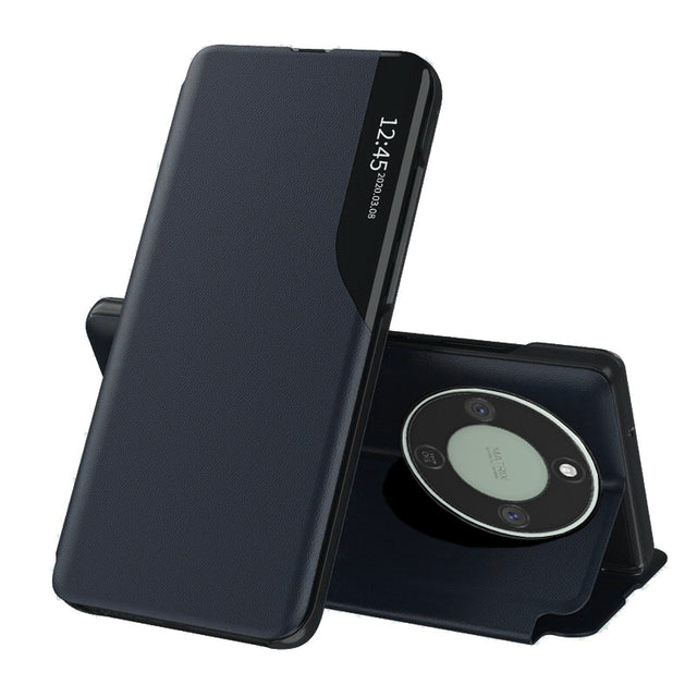 Husa de protectie Techsuit eFold Series compatibil cu Honor Magic8 Lite, Albastru Inchis