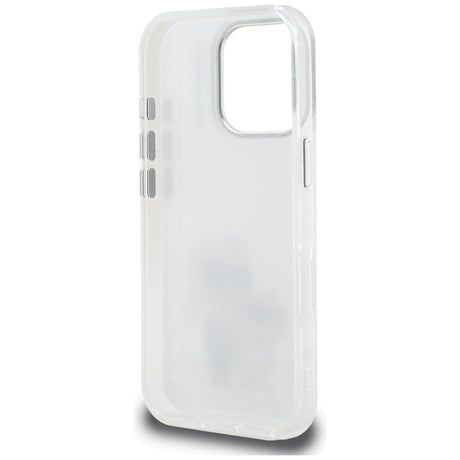 Husa de protectie Karl Lagerfeld IML Aquarelle Karl & Choupette (KLHCP16LHMKCAQH) compatibil cu iPhone 16 Pro, Alb