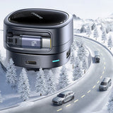 Incarcator Baseus Car PrimeTrip VR1 (C00069001121-00), with Retractable Cable, 2 x Type-C, USB, 60W, Negru