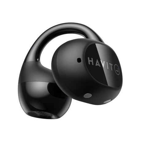 Casti Havit (OWS916), Type-C, Bluetooth 6.0, ENC, 2 Microphones, IPX5, 400mAh, Spatial Audio, Life App, Gri