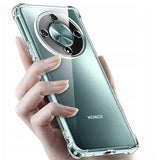 Husa de protectie Techsuit Shockproof Clear Silicone compatibil cu Honor Magic8 Lite, Transparent
