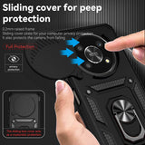 Husa de protectie Techsuit CamShield Series compatibil cu Honor Magic8 Lite, Roz Auriu