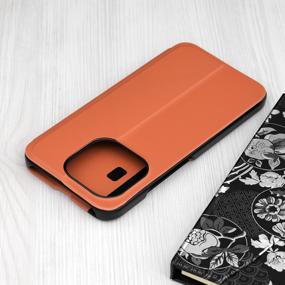 Husa de protectie Techsuit eFold Series compatibil cu Xiaomi 15T, Portocaliu