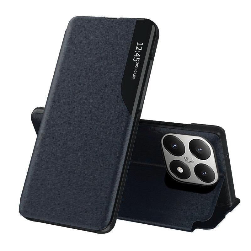 Husa de protectie Techsuit eFold Series compatibil cu Xiaomi 15T, Albastru Inchis