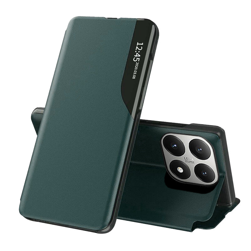 Husa de protectie Techsuit eFold Series compatibil cu Xiaomi 15T, Verde Inchis