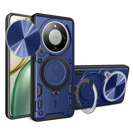 Husa de protectie Techsuit CamGuard Pro compatibil cu Honor Magic8 Lite, Albastru