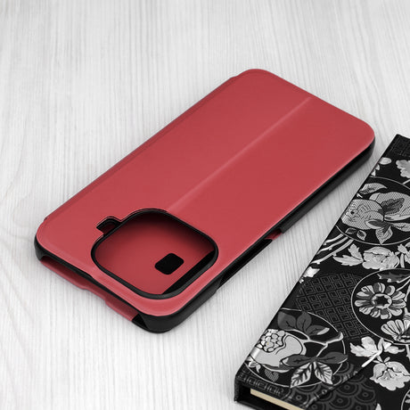 Husa de protectie Techsuit eFold Series compatibil cu Xiaomi 15T Pro, Rosu