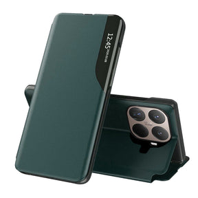 Husa de protectie Techsuit eFold Series compatibil cu Xiaomi 15T Pro, Verde Inchis