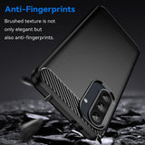 Husa de protectie Techsuit Carbon Silicone compatibil cu Samsung Galaxy A37 5G / A36 5G / A56 5G, Negru