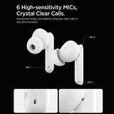 Casti Spigen SA2402 (ASD07964), Bluetooth 5.3, ANC, Alb