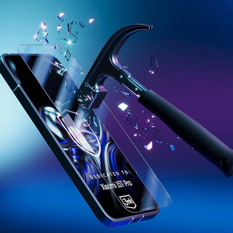 Folie de protectie 3mk FlexibleGlass compatibil cu Xiaomi 15T Pro, Transparent