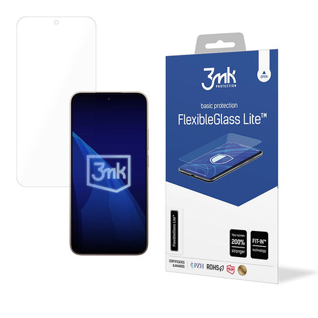 Folie de protectie 3mk FlexibleGlass Lite compatibil cu Xiaomi 15T, Transparent