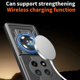 Husa de protectie Techsuit RuggedCam compatibil cu Honor Magic8 Lite, Albastru