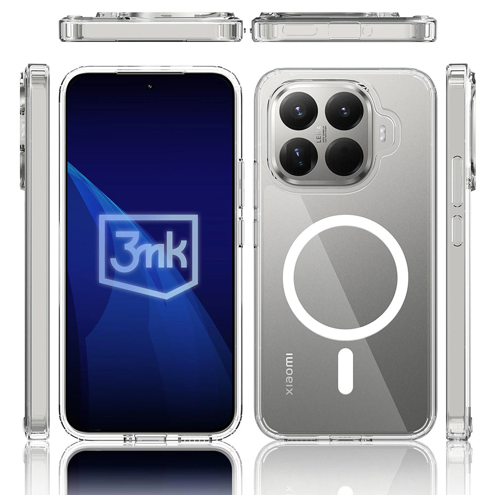 Husa de protectie 3mk Armor MagCase compatibil cu Xiaomi 15T Pro, Transparent