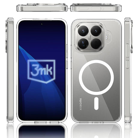 Husa de protectie 3mk Armor MagCase compatibil cu Xiaomi 15T Pro, Transparent