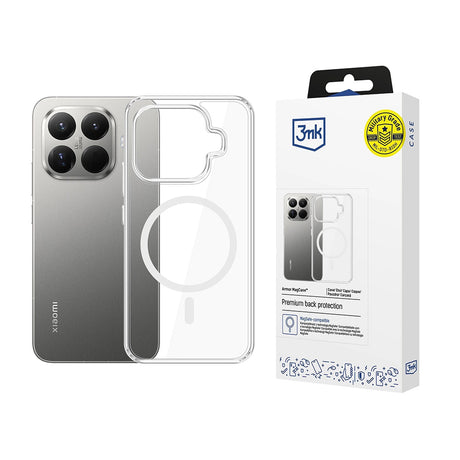 Husa de protectie 3mk Armor MagCase compatibil cu Xiaomi 15T Pro, Transparent