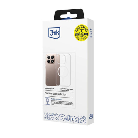 Husă de protecție 3mk Armor MagCase pentru Xiaomi 15T, transparentă