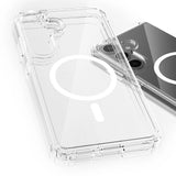 Husa de protectie 3mk Armor MagCase compatibil cu Samsung Galaxy S25 FE, Transparent