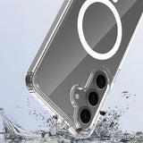 Husa de protectie 3mk Armor MagCase compatibil cu Samsung Galaxy S25 FE, Transparent