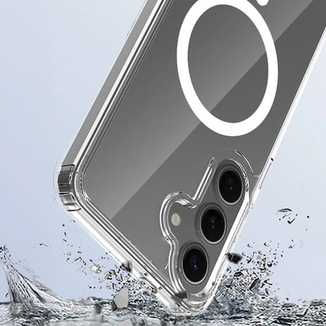 Husa de protectie 3mk Armor MagCase compatibil cu Samsung Galaxy S25 FE, Transparent