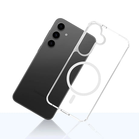 Husa de protectie 3mk Armor MagCase compatibil cu Samsung Galaxy S25 FE, Transparent