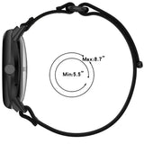 Curea smartwatch Techsuit Watchband (W054) compatibil cu Google Pixel Watch 4 45mm, Negru