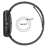 Curea smartwatch Techsuit Watchband (W010) compatibil cu Google Pixel Watch 4 45mm, Argintiu