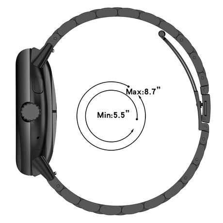 Curea smartwatch Techsuit Watchband (W010) compatibil cu Google Pixel Watch 4 45mm, Argintiu