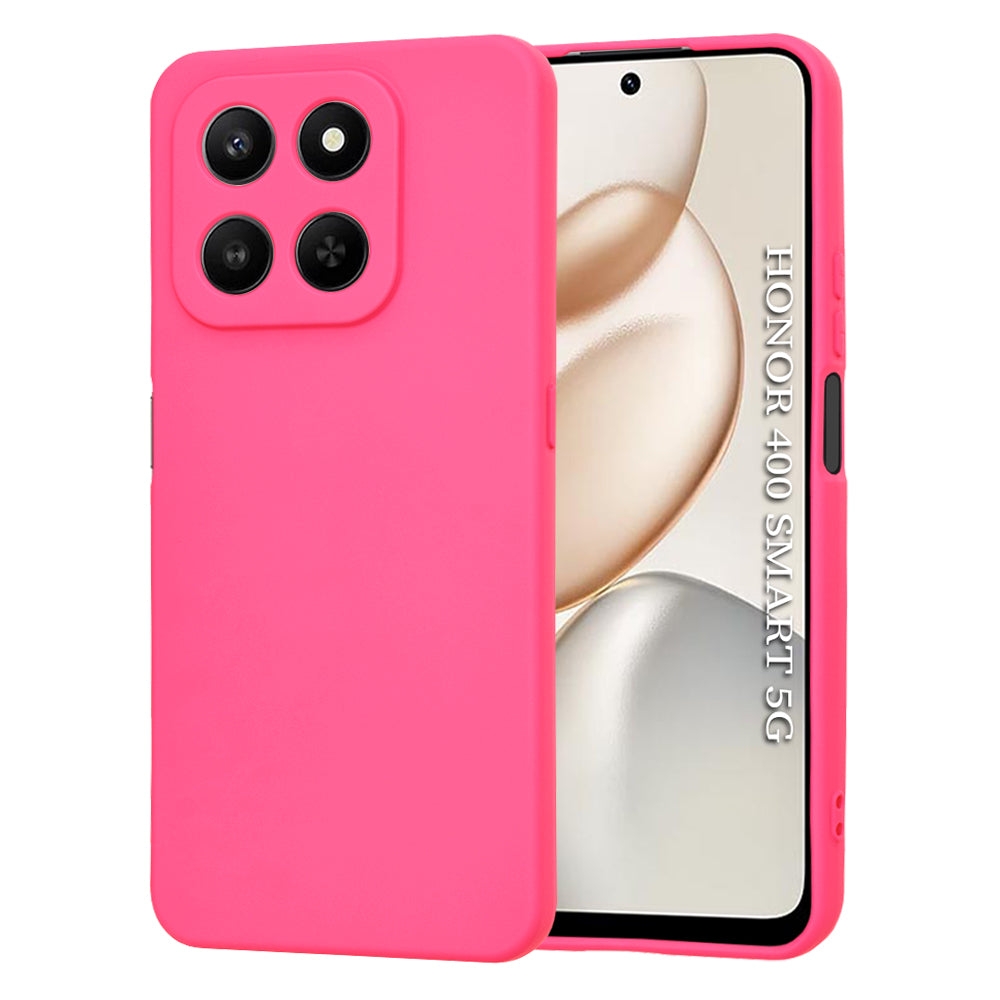 Husa de protectie Techsuit SoftFlex compatibil cu Honor 400 Smart 5G / 400 Smart 4G / X7d 4G, Roz Intens