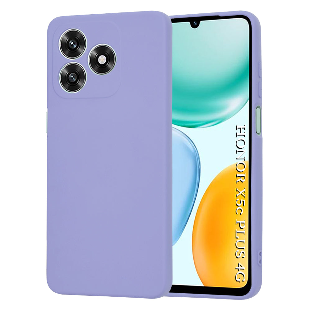 Husa de protectie Techsuit SoftFlex compatibil cu Honor X5c Plus, Mov Deschis