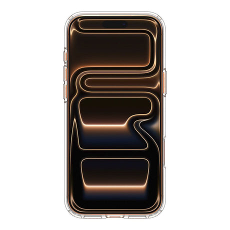 Husa de protectie Spigen Ultra Hybrid MagSafe (ACS11112) compatibil cu iPhone 17 Pro, Transparent / Orange