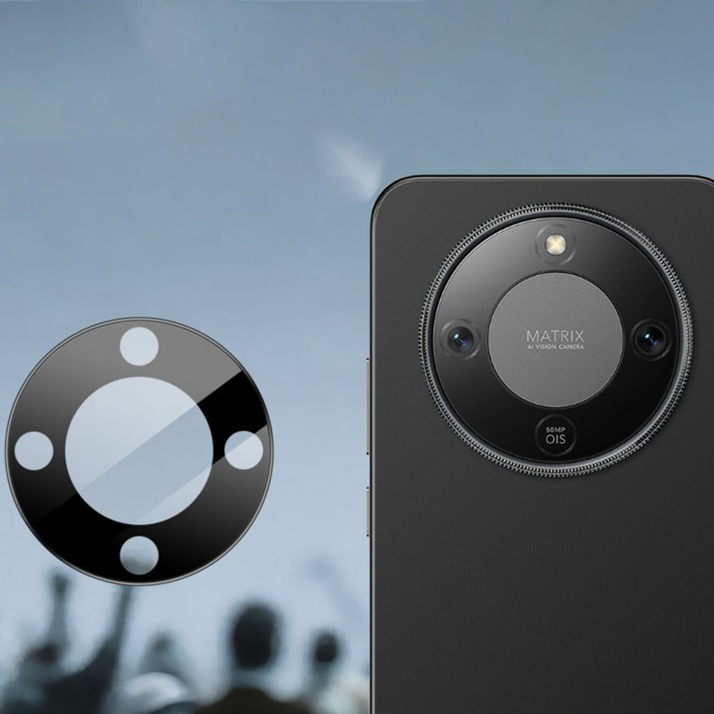 Folie de protectie Techsuit Full Camera Glass compatibil cu Honor Magic8 Lite, Negru